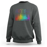 Autism Awareness Sweatshirt Autism Dancing Differently To The Beat
