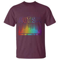 Autism Awareness T Shirt Autism Dancing Differently To The Beat