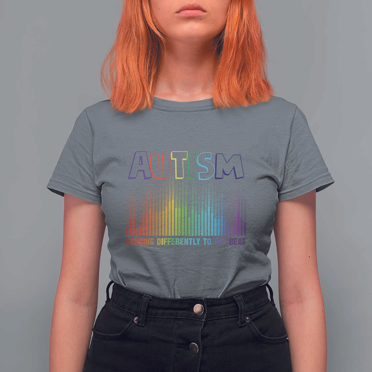 Autism Awareness T Shirt For Women Autism Dancing Differently To The Beat