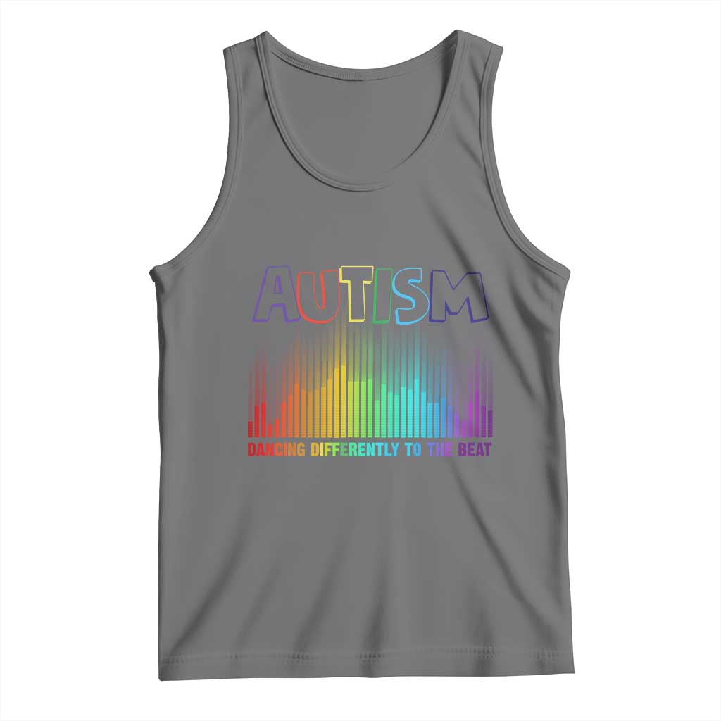 Autism Awareness Tank Top Autism Dancing Differently To The Beat