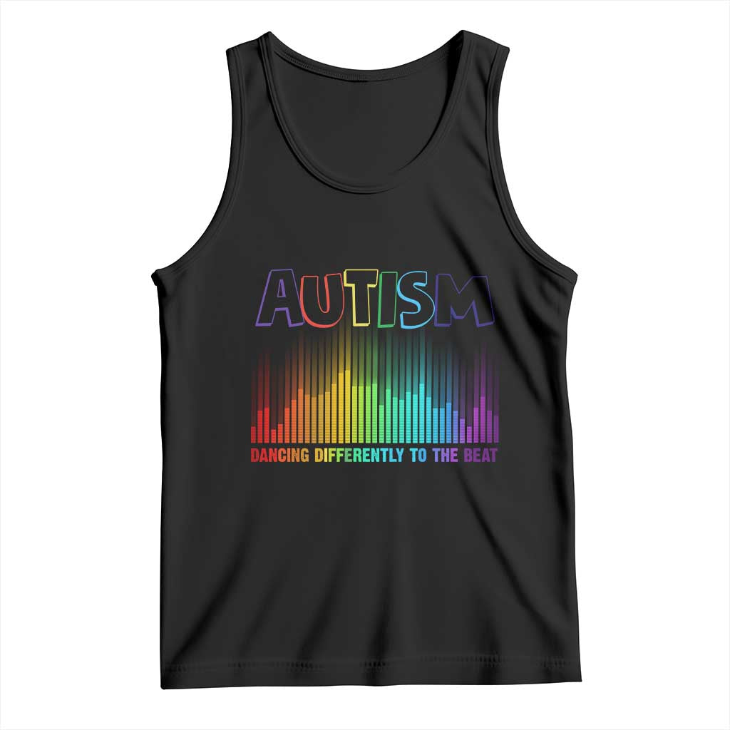 Autism Awareness Tank Top Autism Dancing Differently To The Beat
