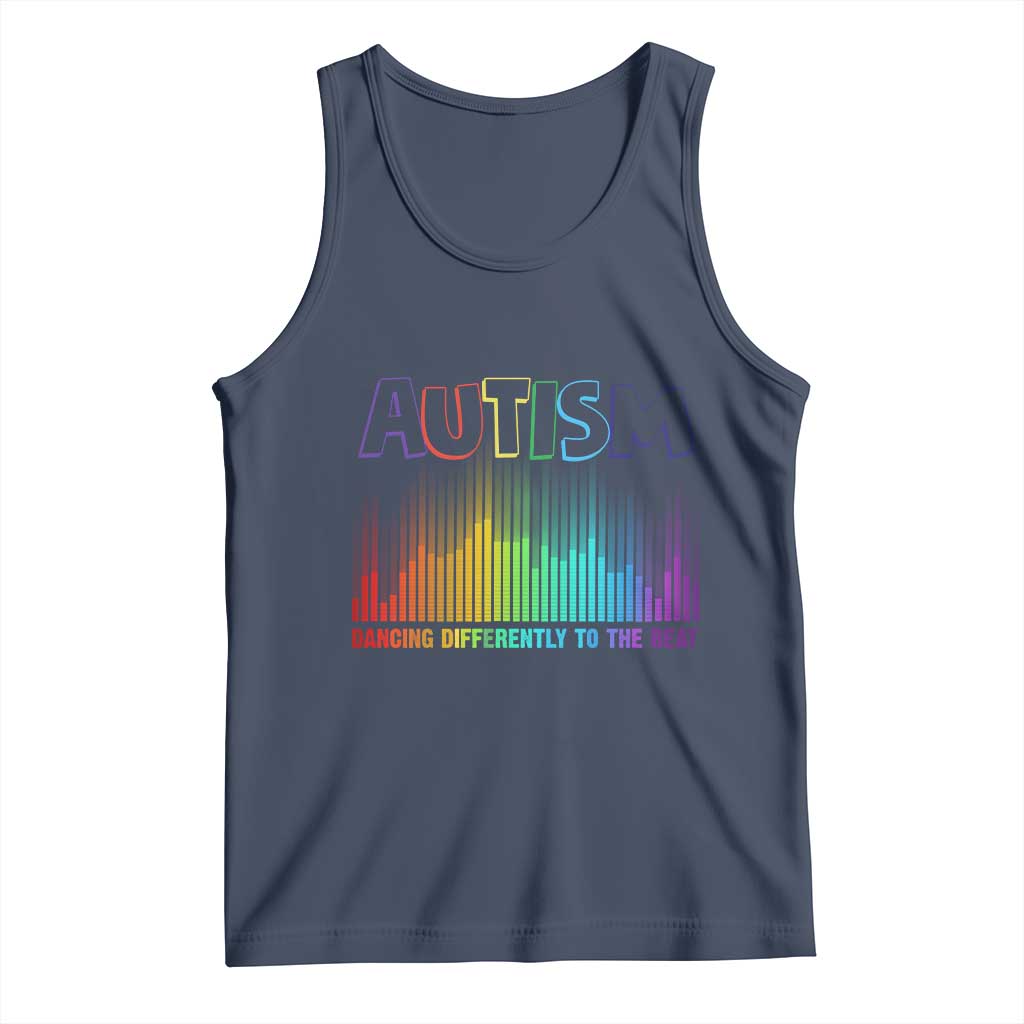 Autism Awareness Tank Top Autism Dancing Differently To The Beat
