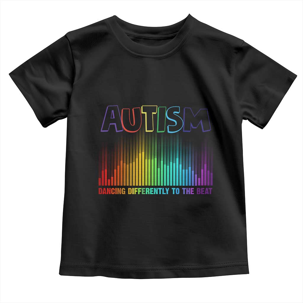 Autism Awareness Toddler T Shirt Autism Dancing Differently To The Beat