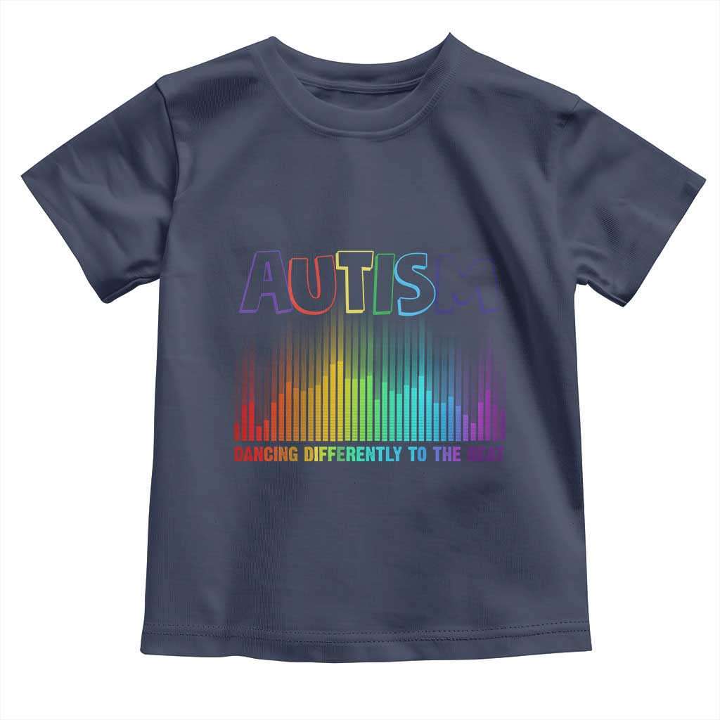 Autism Awareness Toddler T Shirt Autism Dancing Differently To The Beat