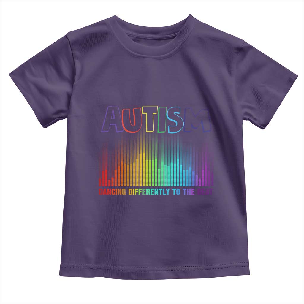 Autism Awareness Toddler T Shirt Autism Dancing Differently To The Beat