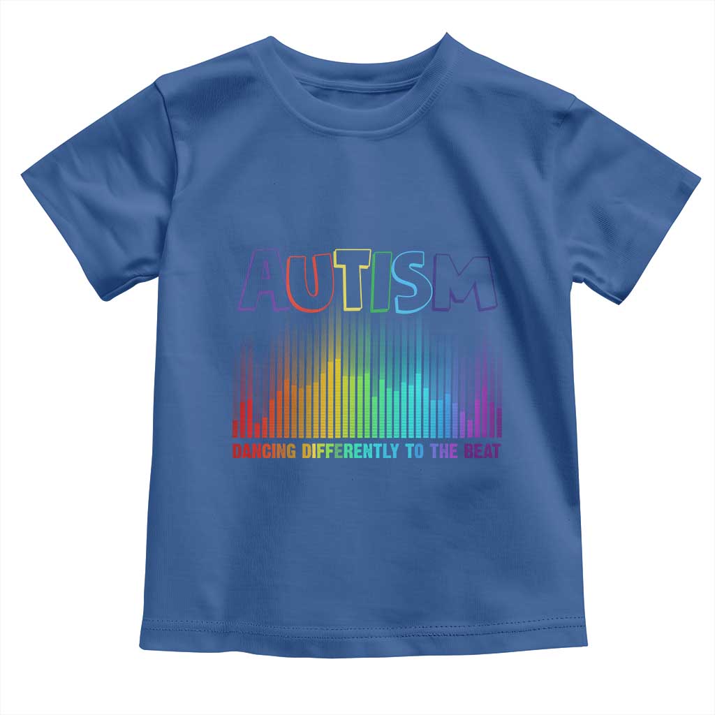 Autism Awareness Toddler T Shirt Autism Dancing Differently To The Beat