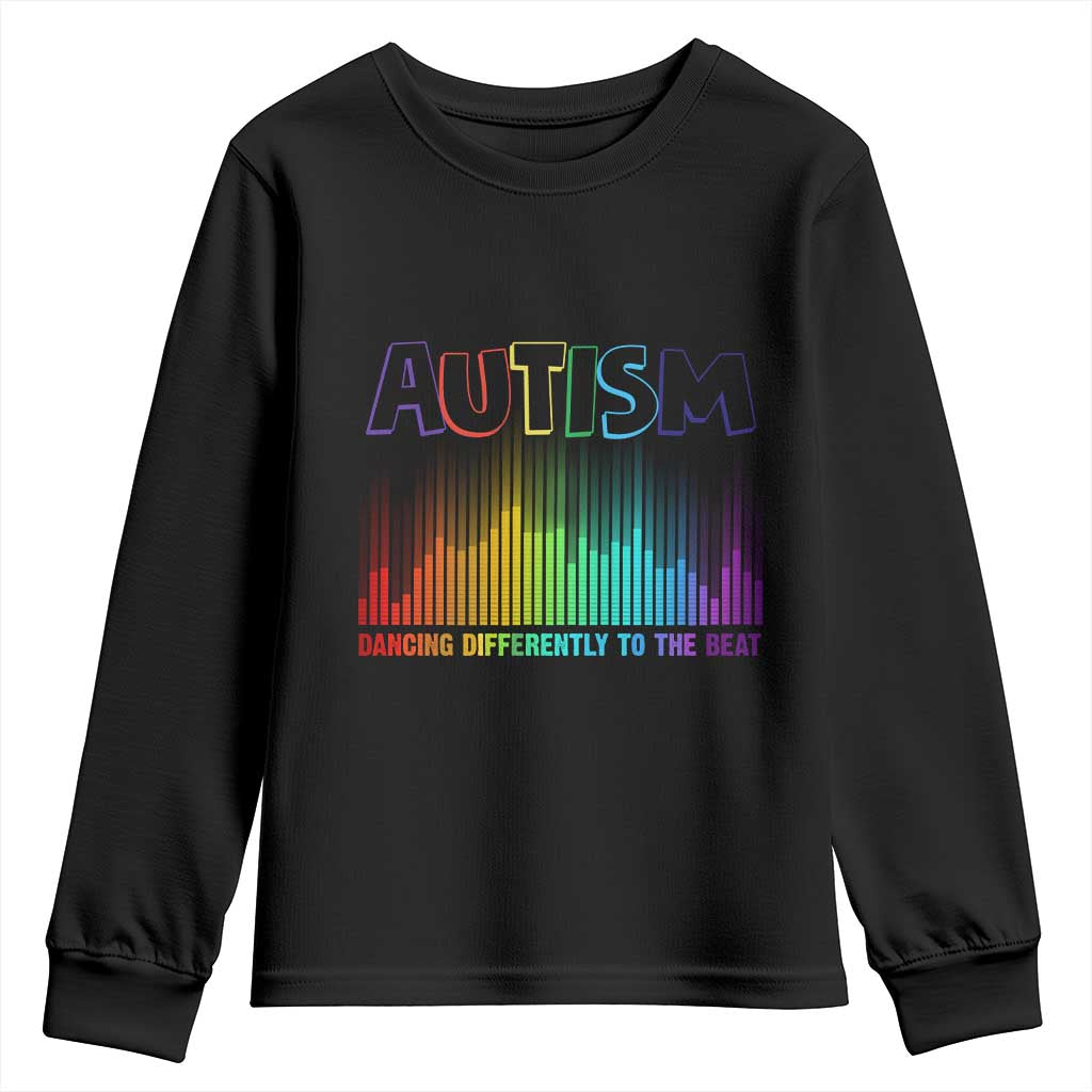 Autism Awareness Youth Sweatshirt Autism Dancing Differently To The Beat