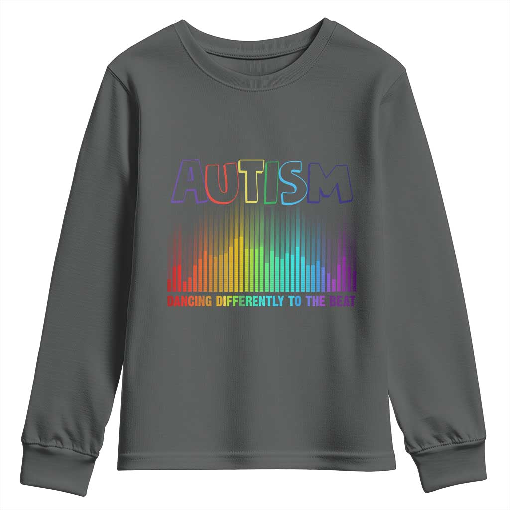 Autism Awareness Youth Sweatshirt Autism Dancing Differently To The Beat