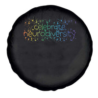 Celebrate Neurodiversity Spare Tire Cover Autism Awareness ASD ADHD Mental Health