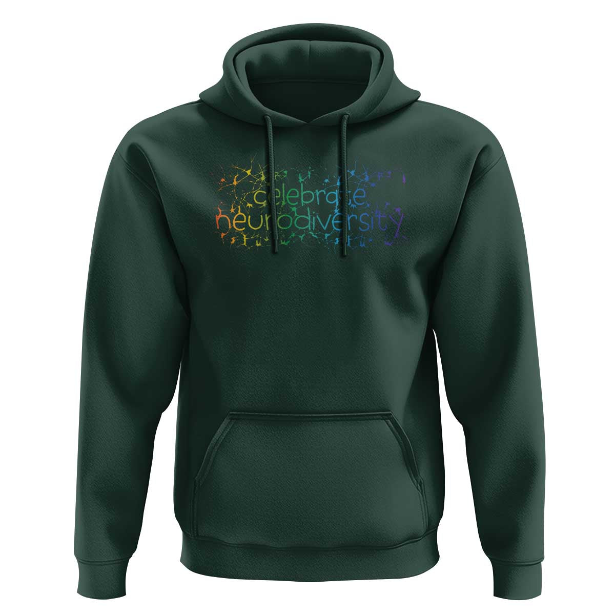 Celebrate Neurodiversity Hoodie Autism Awareness ASD ADHD Mental Health