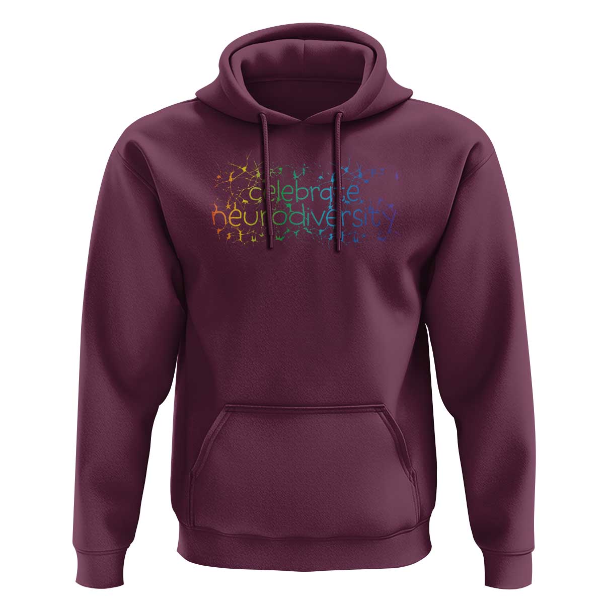 Celebrate Neurodiversity Hoodie Autism Awareness ASD ADHD Mental Health