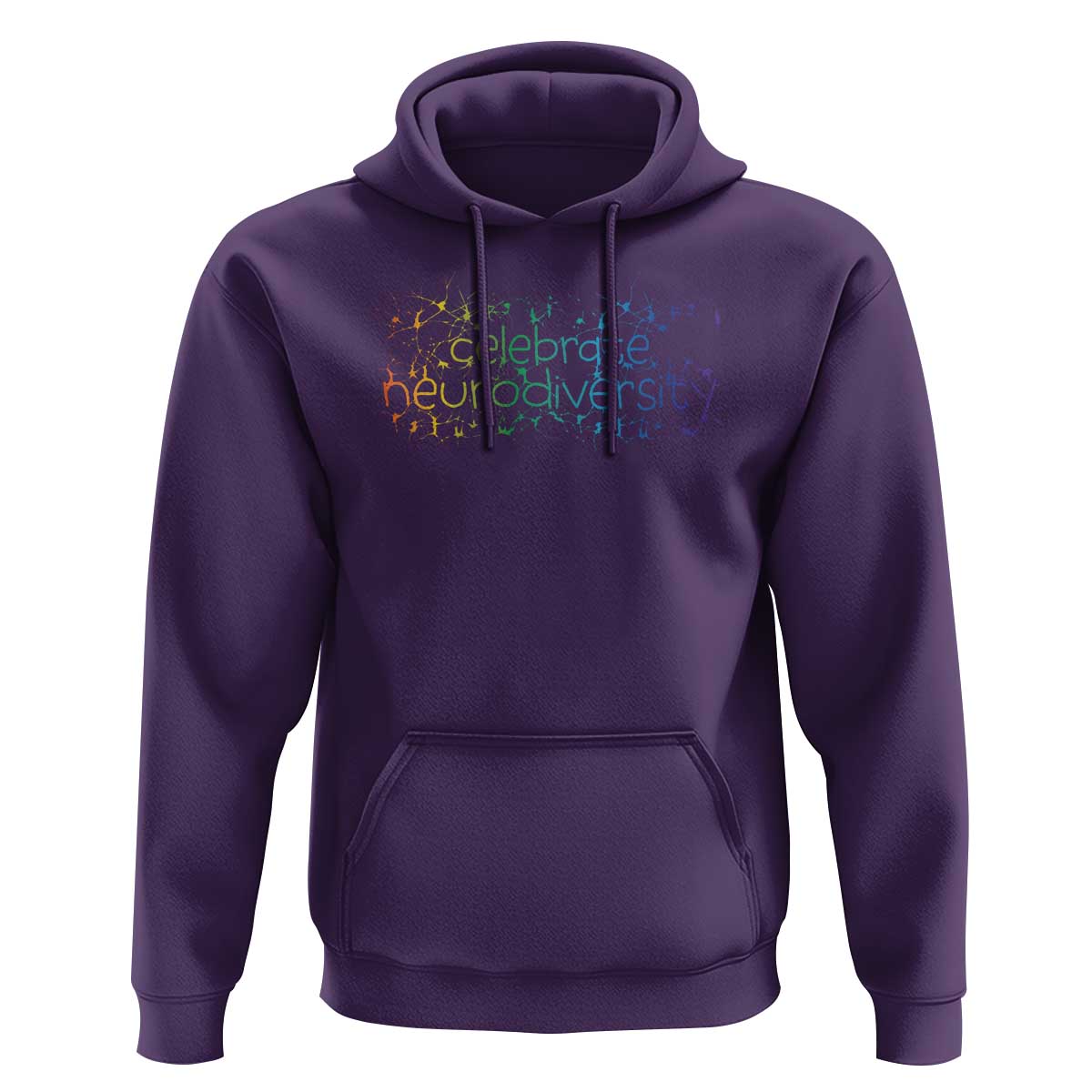 Celebrate Neurodiversity Hoodie Autism Awareness ASD ADHD Mental Health