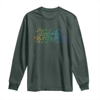 Celebrate Neurodiversity Long Sleeve Shirt Autism Awareness ASD ADHD Mental Health