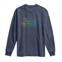 Celebrate Neurodiversity Long Sleeve Shirt Autism Awareness ASD ADHD Mental Health