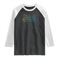 Celebrate Neurodiversity Raglan Shirt Autism Awareness ASD ADHD Mental Health