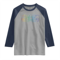 Celebrate Neurodiversity Raglan Shirt Autism Awareness ASD ADHD Mental Health