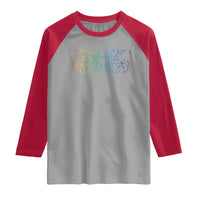 Celebrate Neurodiversity Raglan Shirt Autism Awareness ASD ADHD Mental Health