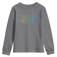 Celebrate Neurodiversity Youth Sweatshirt Autism Awareness ASD ADHD Mental Health