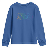 Celebrate Neurodiversity Youth Sweatshirt Autism Awareness ASD ADHD Mental Health