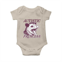 Funny Autistic Princess Baby Onesie Autism Awareness Opposum
