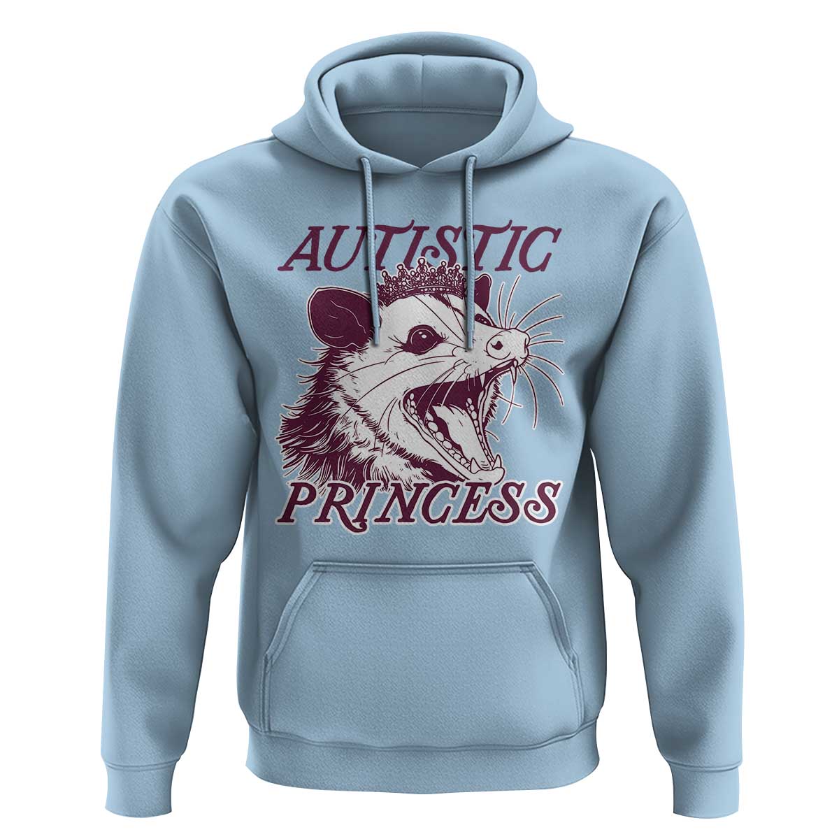 Funny Autistic Princess Hoodie Autism Awareness Opposum