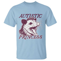 Funny Autistic Princess T Shirt Autism Awareness Opposum