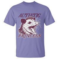 Funny Autistic Princess T Shirt Autism Awareness Opposum