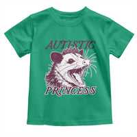 Funny Autistic Princess Toddler T Shirt Autism Awareness Opposum