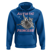 Funny Autistic Princess Hoodie Autism Awareness Raccoon