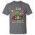 Funny Autism Is My Superpower T Shirt Autism Awareness Autistic Dinosaur