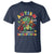 Funny Autism Is My Superpower T Shirt Autism Awareness Autistic Dinosaur