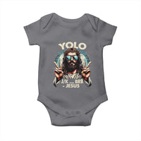 Funny Ressurection Christians Easter Day Baby Onesie Yolo JK BRB Jesus