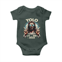 Funny Ressurection Christians Easter Day Baby Onesie Yolo JK BRB Jesus