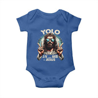 Funny Ressurection Christians Easter Day Baby Onesie Yolo JK BRB Jesus