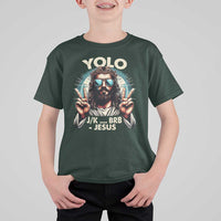 Funny Ressurection Christians Easter Day T Shirt For Kid Yolo JK BRB Jesus