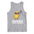 Funny Lax Girl Tank Top Chicks With Sticks Lacrosse Shooter