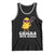 Funny Lax Girl Tank Top Chicks With Sticks Lacrosse Shooter