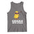 Funny Lax Girl Tank Top Chicks With Sticks Lacrosse Shooter