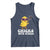 Funny Lax Girl Tank Top Chicks With Sticks Lacrosse Shooter