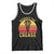 Funny Lacrosse Lax Goalie Goalkeeper Tank Top Respect The Crease