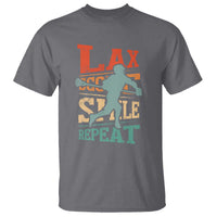 Funny Lax Score Smile Repeat T Shirt Lax Lacrosse Lover