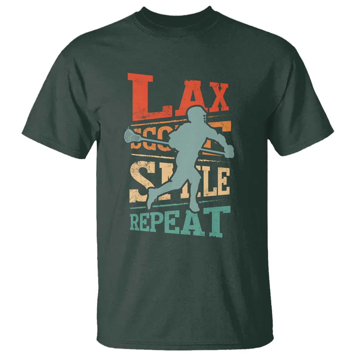 Funny Lax Score Smile Repeat T Shirt Lax Lacrosse Lover