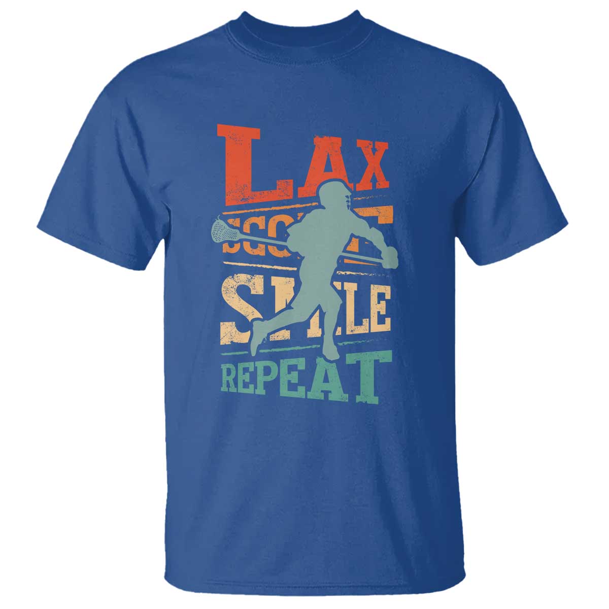 Funny Lax Score Smile Repeat T Shirt Lax Lacrosse Lover