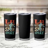 Funny Lax Score Smile Repeat Tumbler Cup Lax Lacrosse Lover