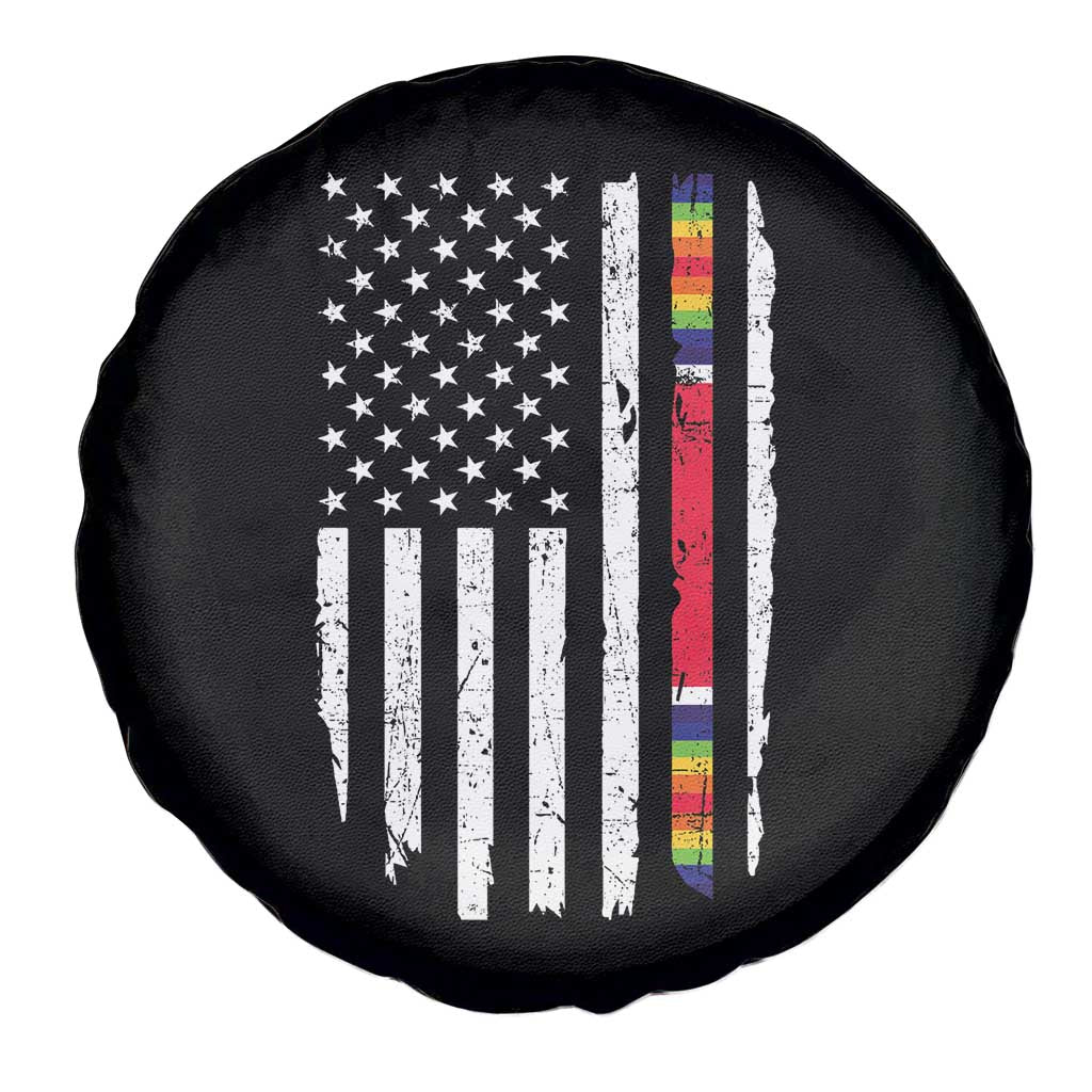 WW2 World War II Vintage American Flag Spare Tire Cover - Wonder Print Shop
