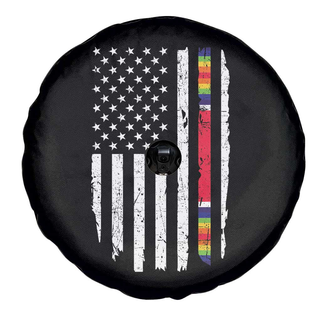 WW2 World War II Vintage American Flag Spare Tire Cover - Wonder Print Shop