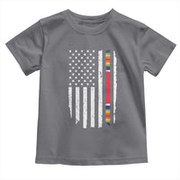 WW2 World War II Vintage American Flag Toddler T Shirt - Wonder Print Shop