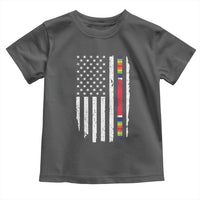 WW2 World War II Vintage American Flag Toddler T Shirt - Wonder Print Shop