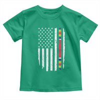 WW2 World War II Vintage American Flag Toddler T Shirt - Wonder Print Shop