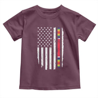 WW2 World War II Vintage American Flag Toddler T Shirt - Wonder Print Shop